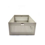 Piezas metálicas fabricadas Caja de chapa de aluminio. (2)
