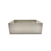 Piezas metálicas fabricadas Caja de chapa de aluminio. (4)