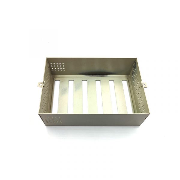 Piezas metálicas fabricadas Caja de chapa de aluminio. (5)